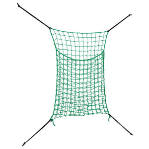 Heunetze Rechteckig Grün 90x60 cm, 2er Set