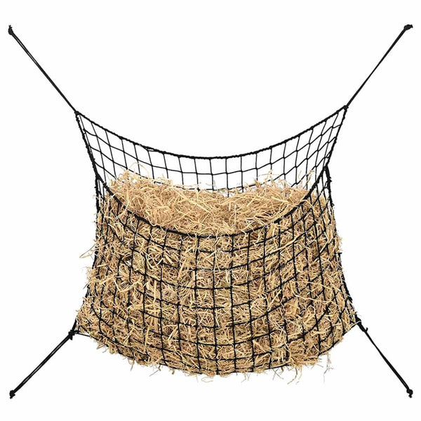 Heunetze Rechteckig Schwarz 90x60 cm, 2er-Set