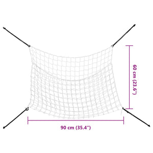 Heunetze Rechteckig 90x60cm, 2er Set