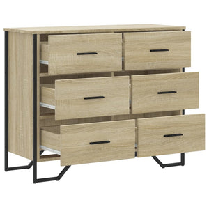 Kommode Sonoma Eiche 91 cm