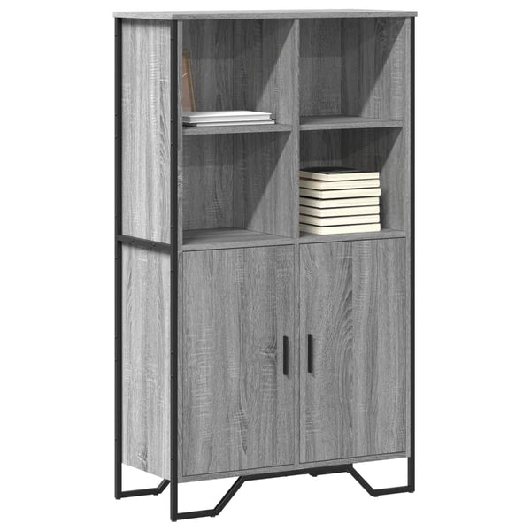 Graues Highboard Sonoma, 79,5 cm