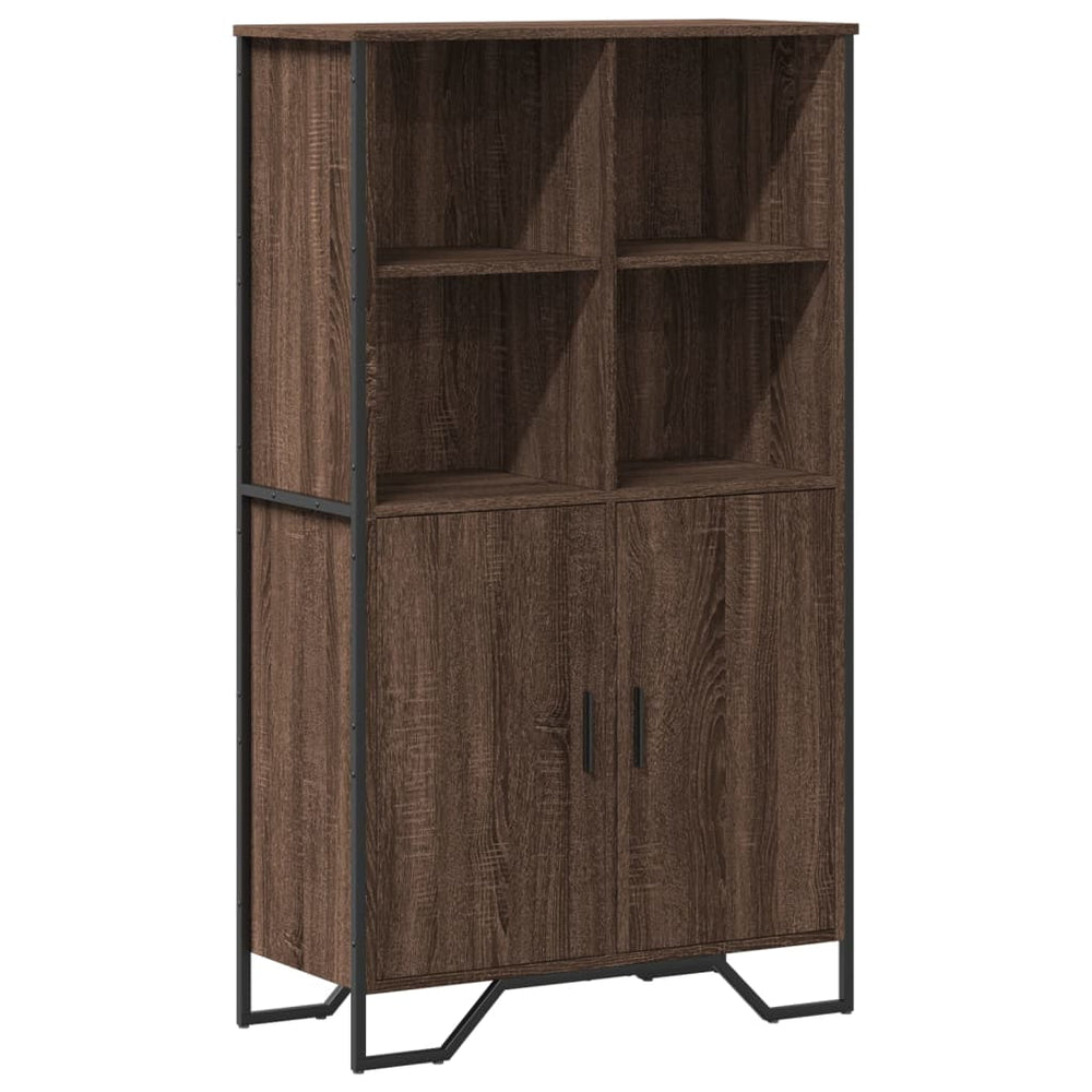 Highboard Eichenoptik, 137,5 cm hoch