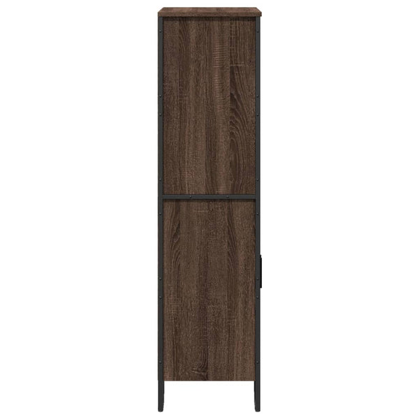 Highboard Eichenoptik, 137,5 cm hoch