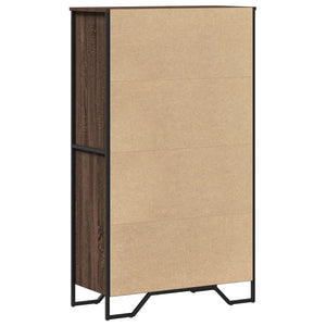 Highboard Eichenoptik, 137,5 cm hoch