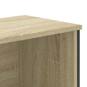Bücherregal Sonoma Eiche 80x31x169 cm