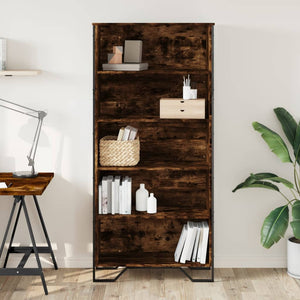 Bücherregal Räuchereiche 80x169 cm