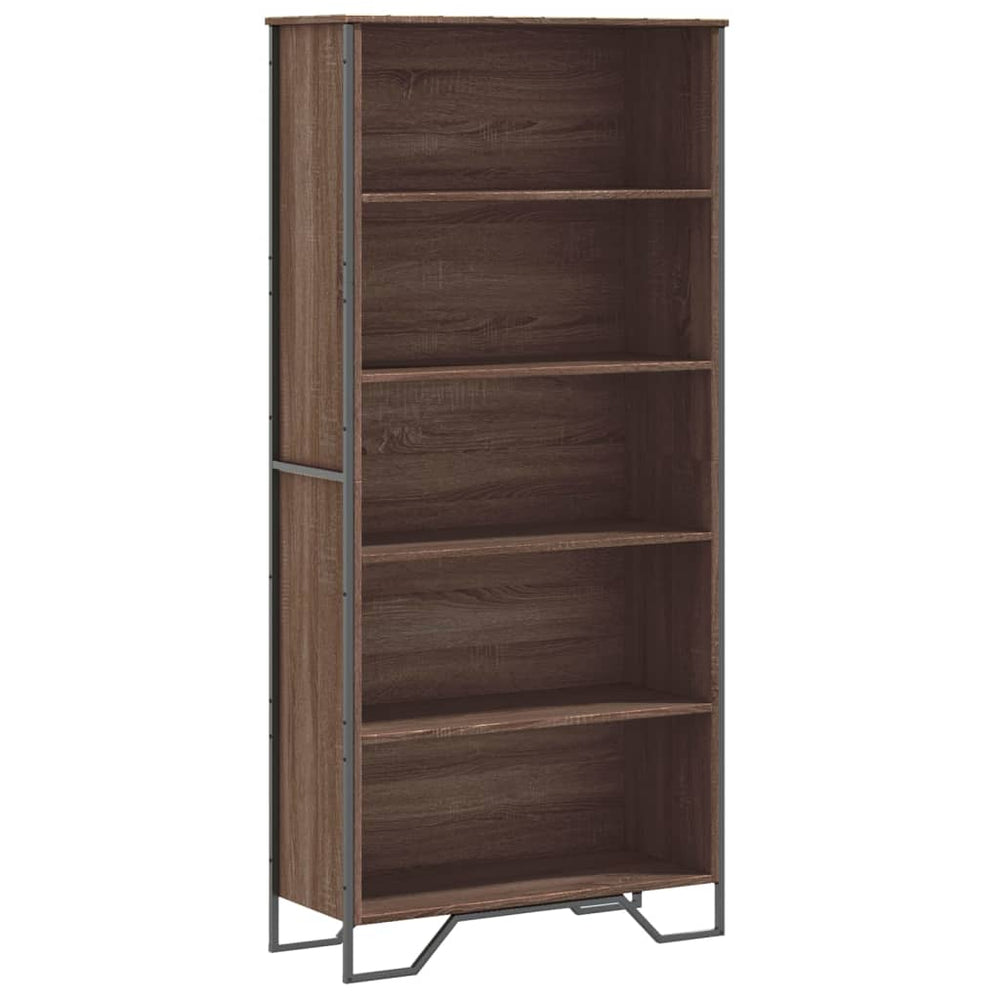 Bücherregal Braun Eichen-Optik 80x169 cm