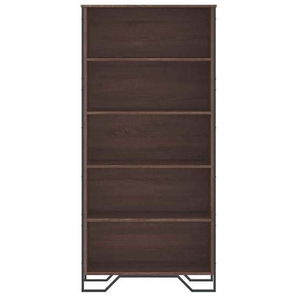 Bücherregal Braun Eichen-Optik 80x169 cm