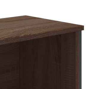 Bücherregal Braun Eichen-Optik 80x169 cm