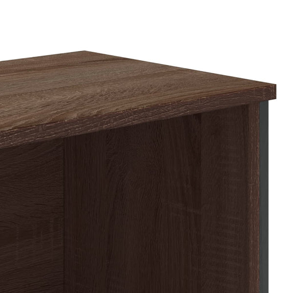 Bücherregal Braun Eichen-Optik 80x169 cm