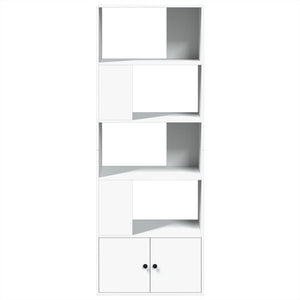 Weißes Bücherregal 70x36x189 cm