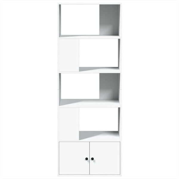 Weißes Bücherregal 70x36x189 cm