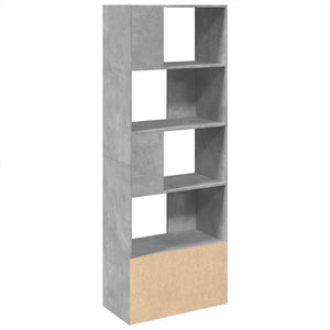 Bücherregal Betongrau 70x36x189 cm