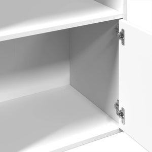 Weißes Bücherregal 100x36x189 cm