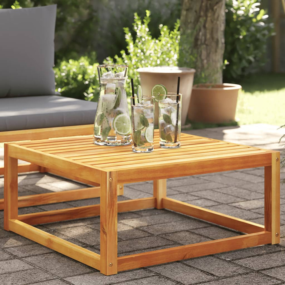 Akazienholz Gartentisch 65x65 cm