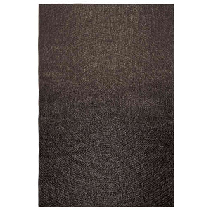 Anthrazit Teppich ZIZUR, 160x230 cm, Jute-Optik