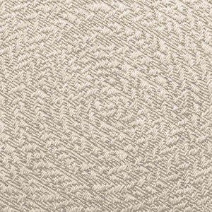 ZIZUR Creme Teppich, 120x170 cm, Jute-Optik