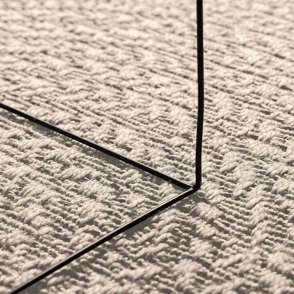 Teppich ZIZUR Creme 140x200 cm Jute-Optik