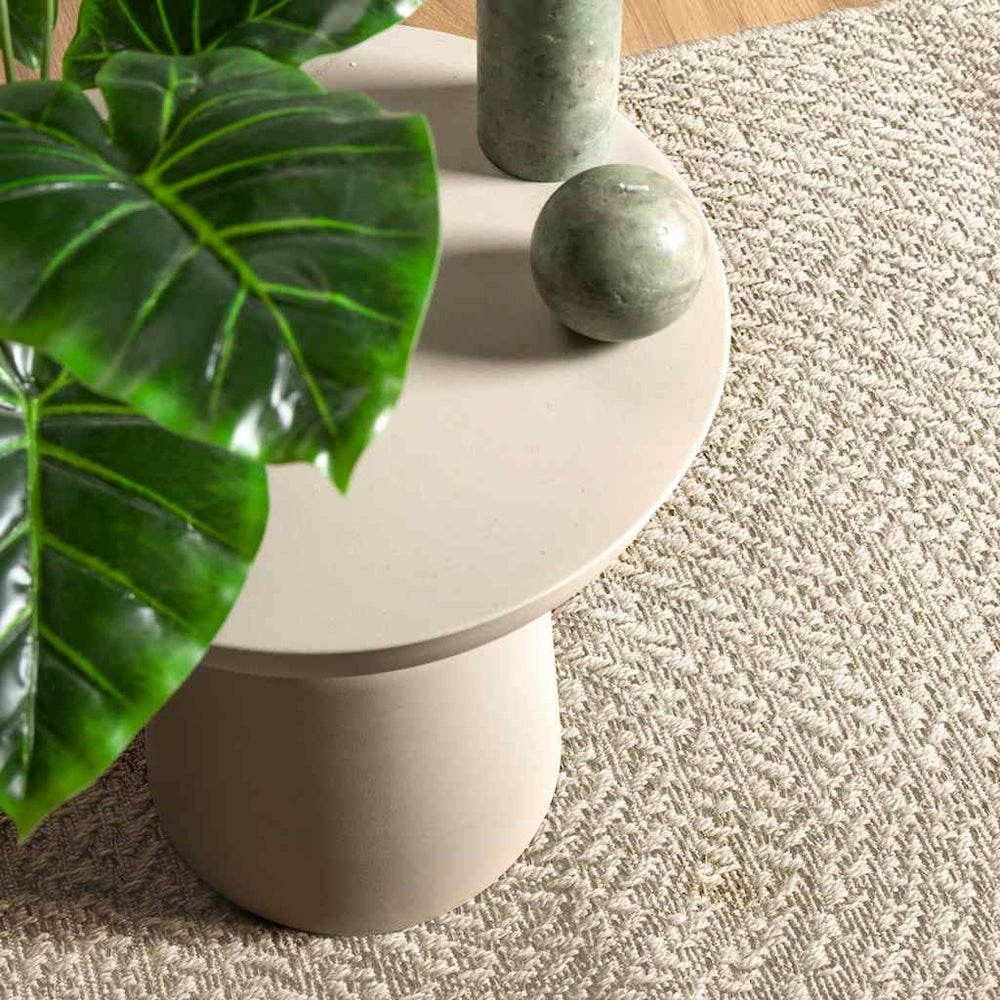 Teppich ZIZUR Creme 160x230 cm Indoor/Outdoor