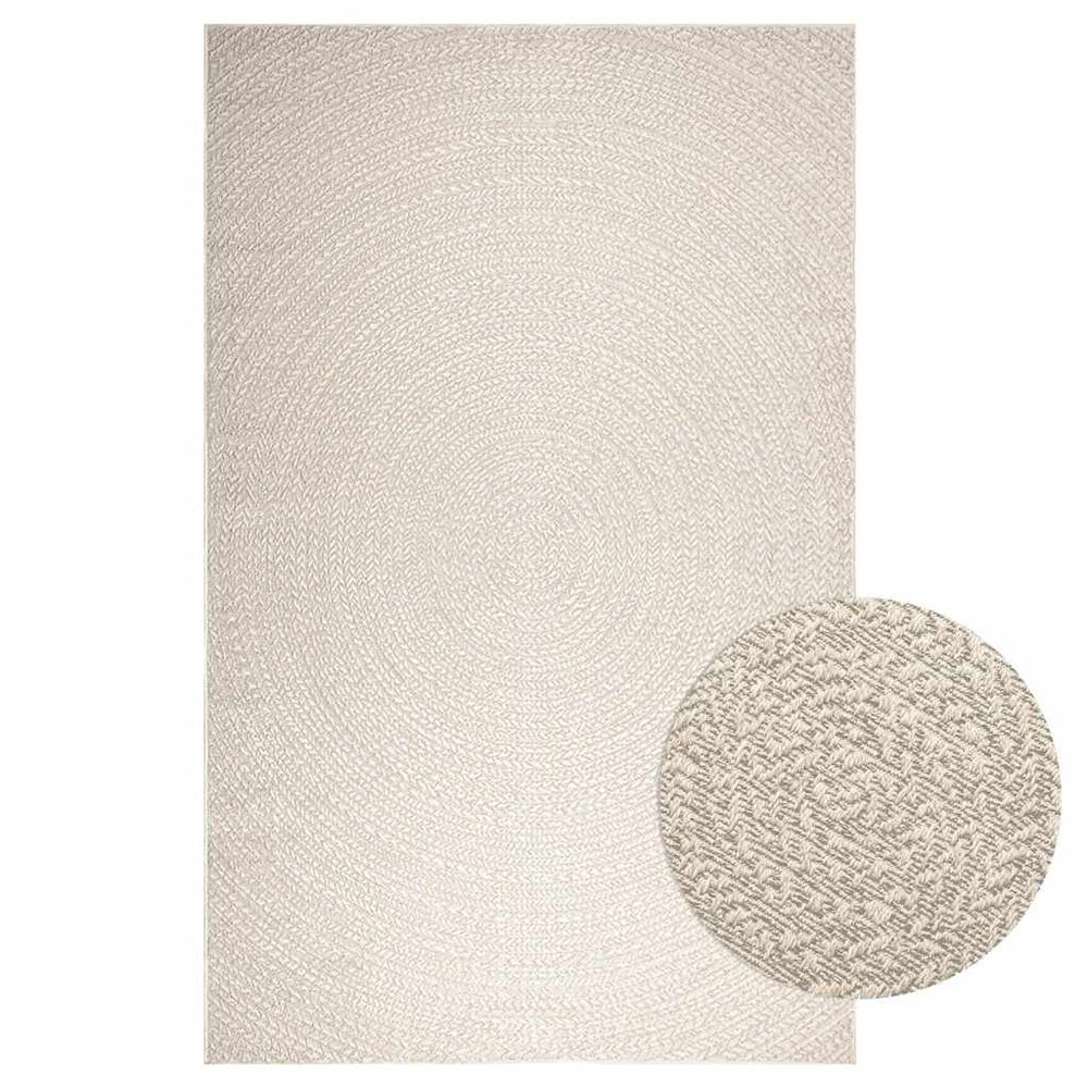 Teppich ZIZUR Creme 200x290 cm Indoor/Outdoor