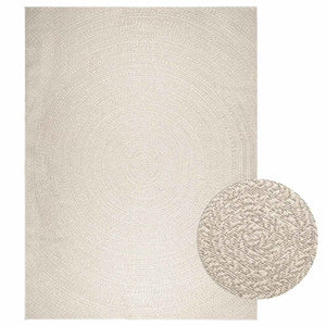 Teppich ZIZUR Creme 240x340 cm Indoor/Outdoor