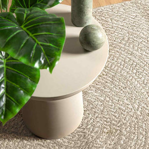 Teppich ZIZUR Creme 240x340 cm Indoor/Outdoor