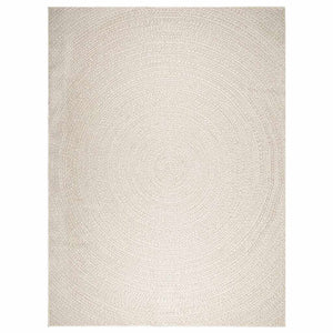 Teppich ZIZUR Creme 240x340 cm Indoor/Outdoor