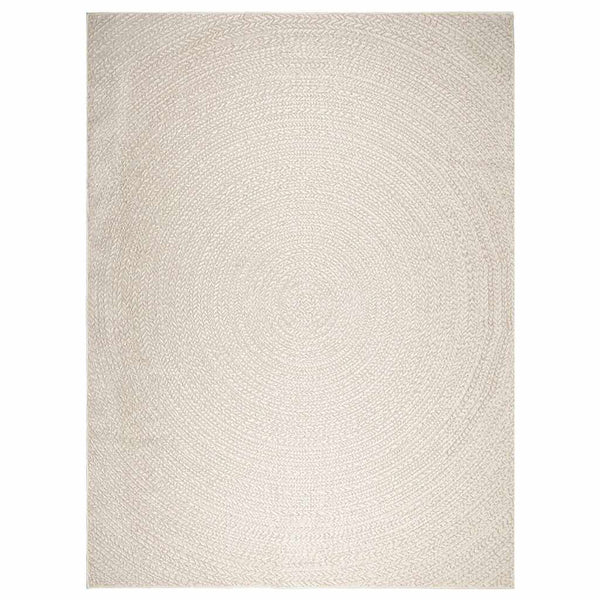 Teppich ZIZUR Creme 240x340 cm Indoor/Outdoor