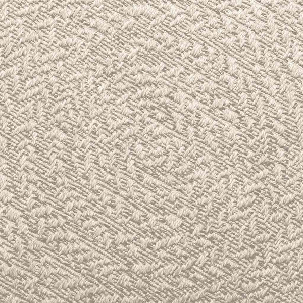 Runder Teppich Creme Ø 160 cm Jute-Optik