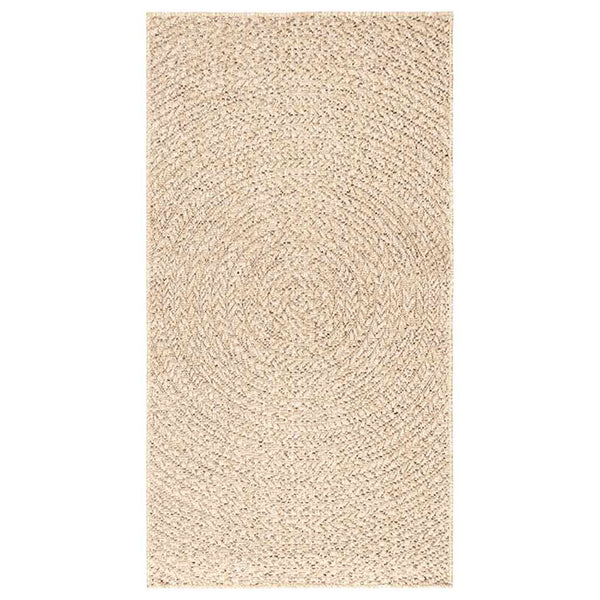 Teppich ZIZUR Beige 60x110 cm Jute-Optik