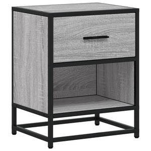 Nachttisch Grau Sonoma 40x31x50 cm