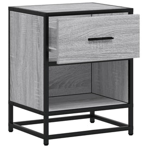 Nachttisch Grau Sonoma 40x31x50 cm