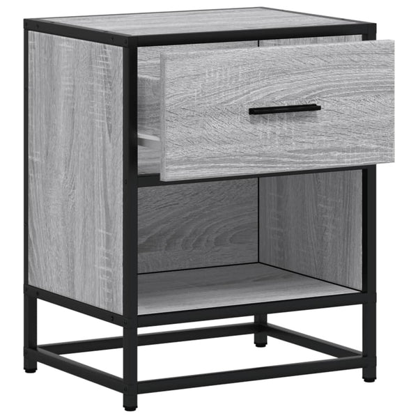 Nachttisch Grau Sonoma 40x31x50 cm
