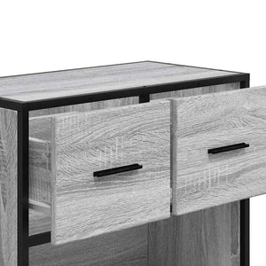 Nachttisch Grau Sonoma 60x31x60 cm