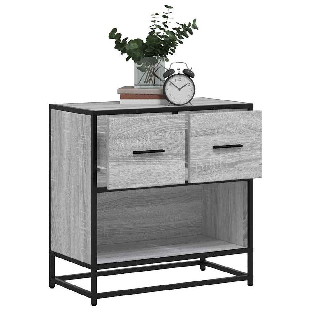 Nachttisch Grau Sonoma 60x31x60 cm