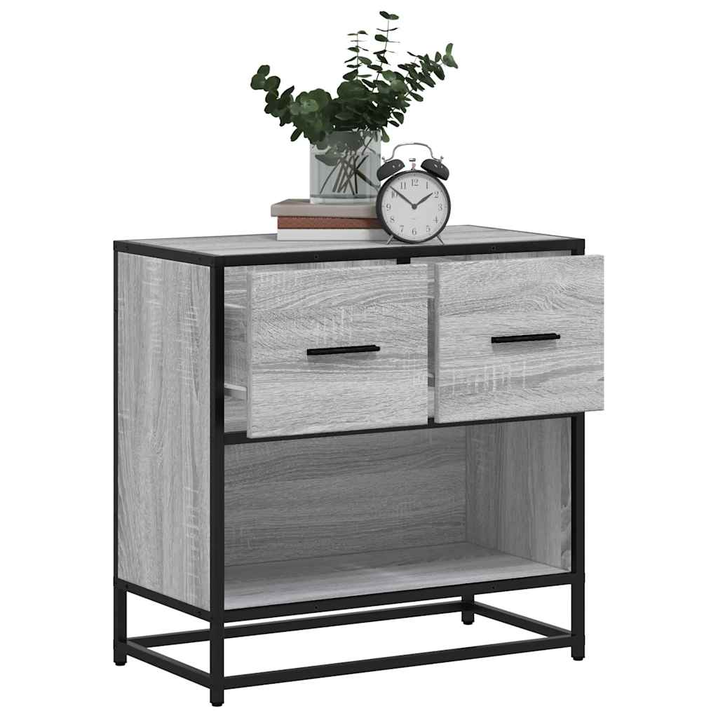 Nachttisch Grau Sonoma 60x31x60 cm