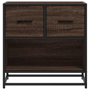 Nachttisch Braun Eichenoptik 60 cm