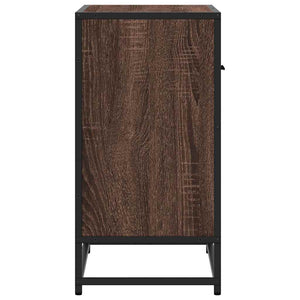 Nachttisch Braun Eichenoptik 60 cm