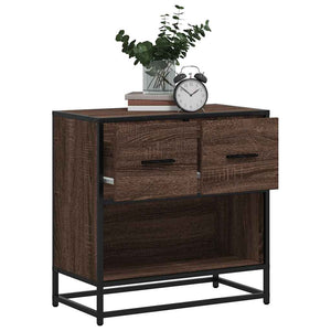 Nachttisch Braun Eichenoptik 60 cm