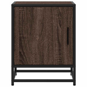 Nachttisch Braun Eichenoptik 40x31x50 cm