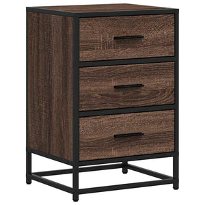 Nachttisch Braun Eichenoptik 40x34,5x60cm