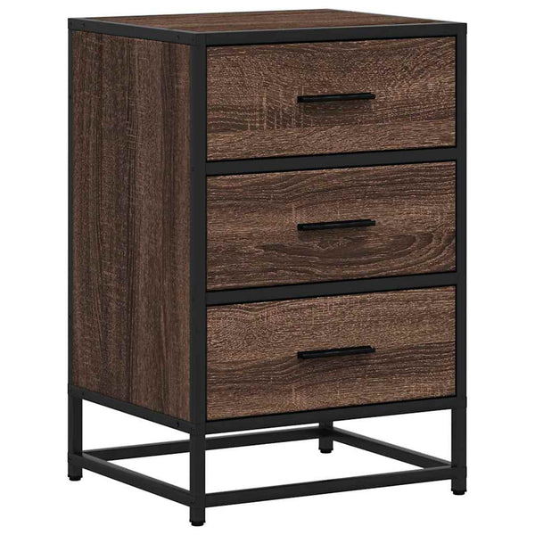 Nachttisch Braun Eichenoptik 40x34,5x60cm