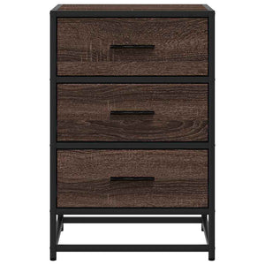 Nachttisch Braun Eichenoptik 40x34,5x60cm