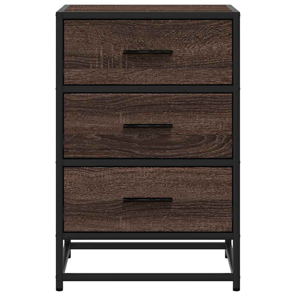 Nachttisch Braun Eichenoptik 40x34,5x60cm
