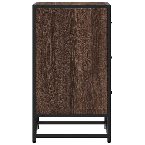 Nachttisch Braun Eichenoptik 40x34,5x60cm