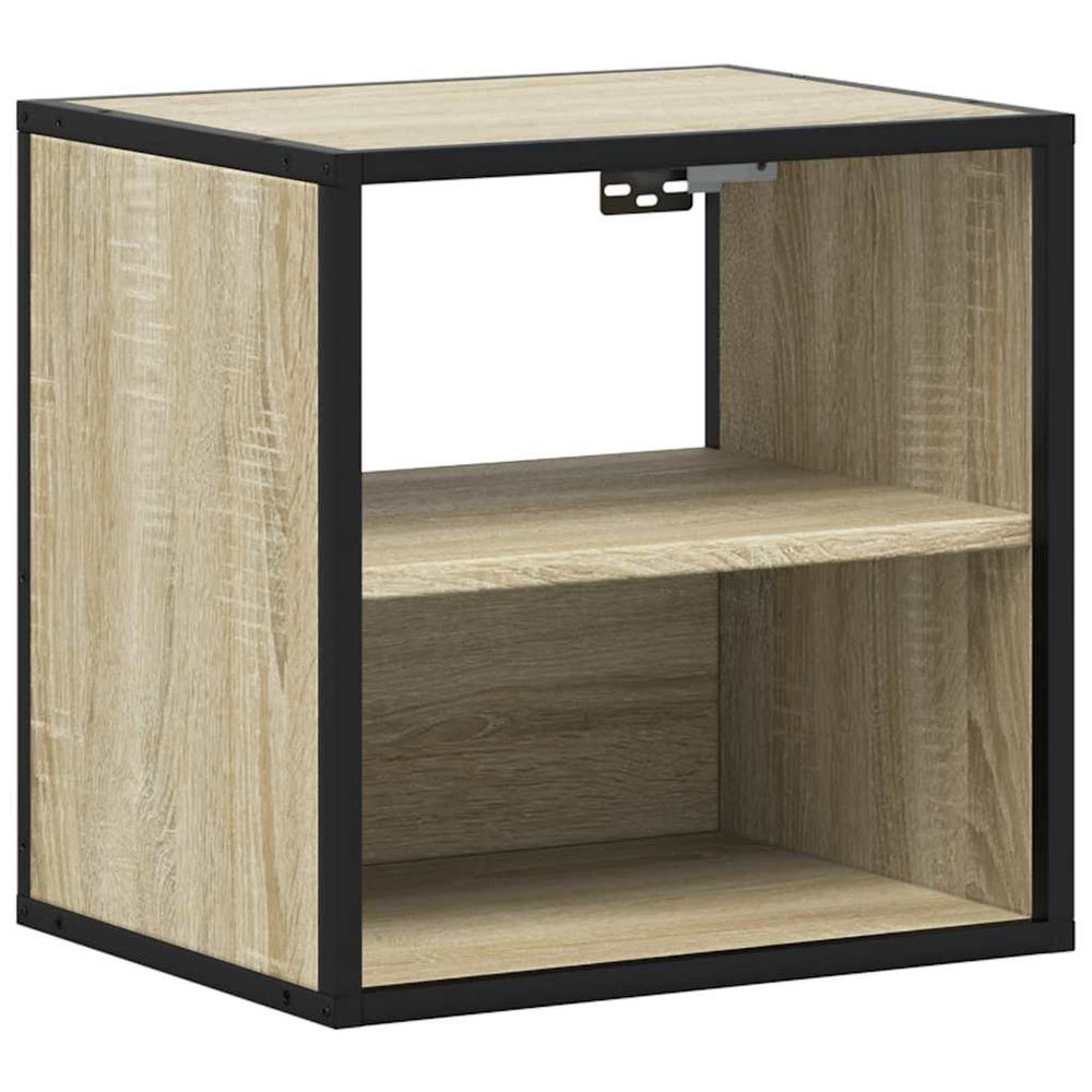 Wand-Nachttisch Sonoma-Eiche 40 cm