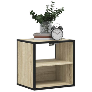 Wand-Nachttisch Sonoma-Eiche 40 cm
