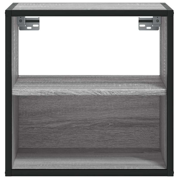 Wand-Nachttisch Grau Sonoma 40cm