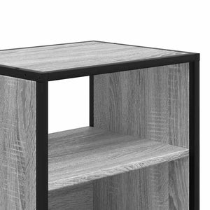 Wand-Nachttische, 2er Set, Grau Sonoma