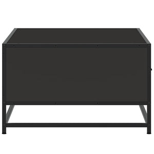 Schwarzer Couchtisch 90x57 cm